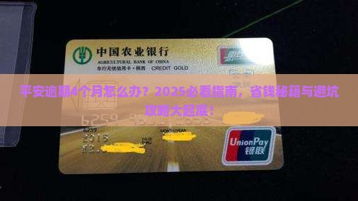 平安逾期4个月如何处理