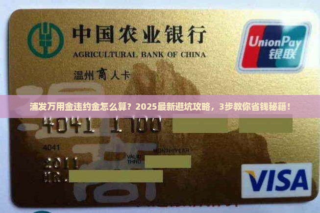 浦发万用金违约金