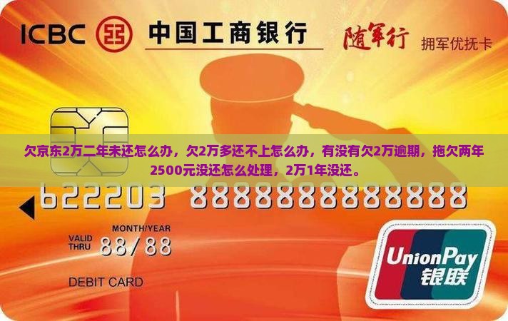欠京东白条2万二年未还怎么办