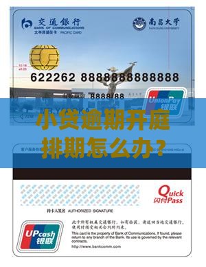 小贷逾期开庭排期怎么办