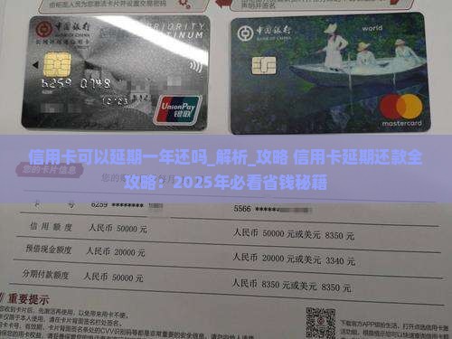 信用卡可以延期一年还吗
