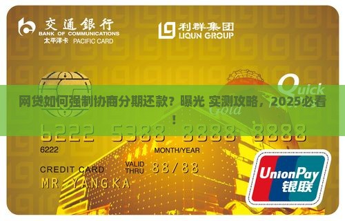 网贷如何进行强制协商分期还款