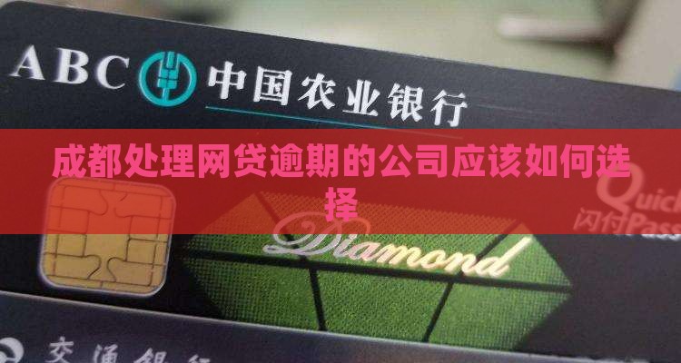 成都处理网贷逾期的公司应该如何选择