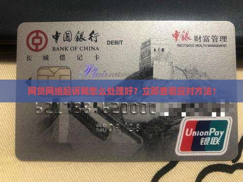 网贷网络起诉我怎么处理好