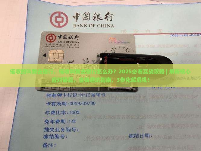 催收的叫我去银行