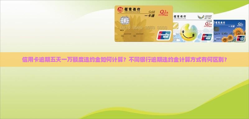 信用卡逾期五天一万额度违约金如何计算？不同银行逾期违约金计算方式有何区别？