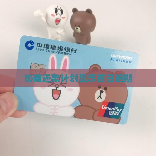 协商还款计划显示首日逾期