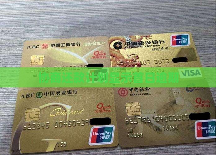 协商还款计划显示首日逾期