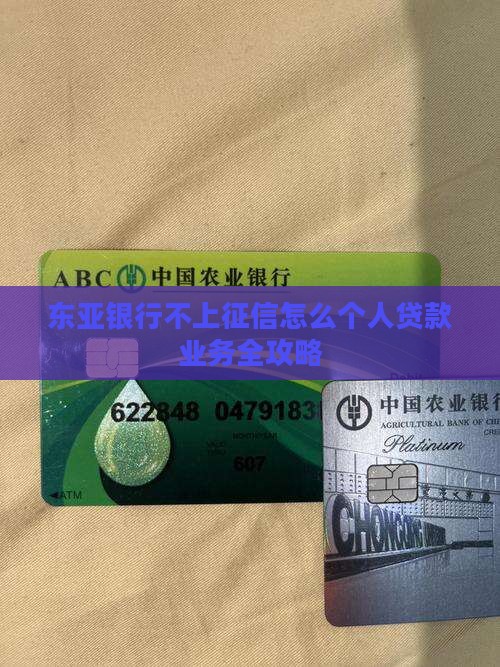 东亚银行不上征信怎么个人贷款业务全攻略
