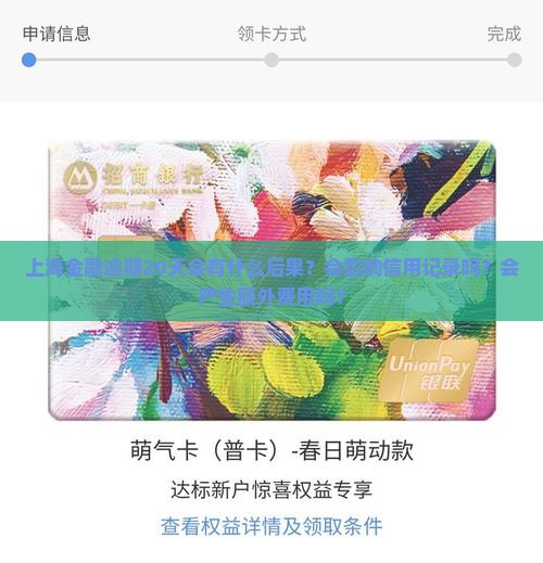 上海金融逾期20天会有什么后果？会影响信用记录吗？会产生额外费用吗？