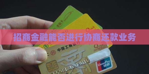 招商金融能否进行协商还款业务