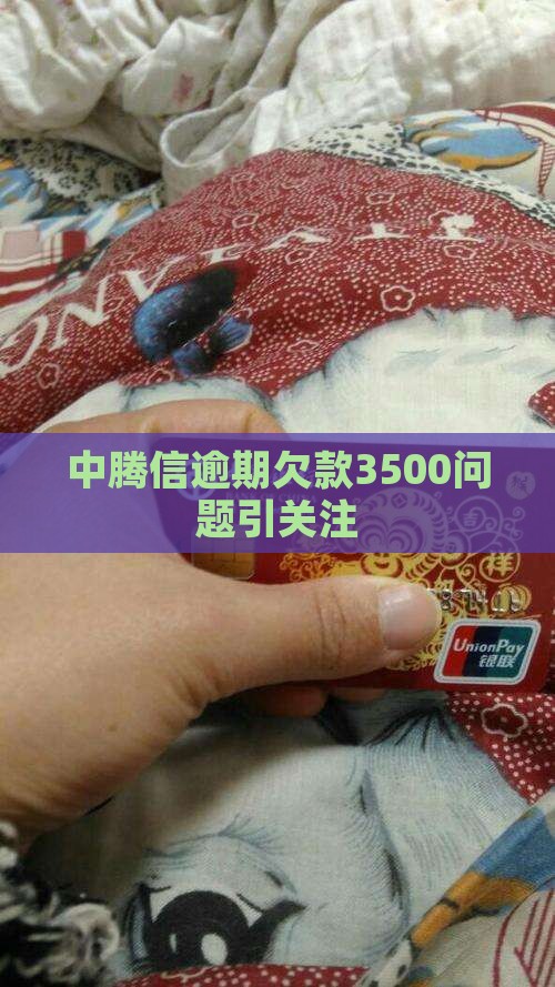 中腾信逾期欠款3500问题引关注