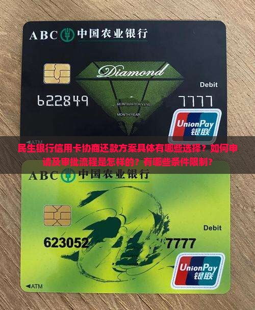 民生银行信用卡协商还款方案具体有哪些选择？如何申请及审批流程是怎样的？有哪些条件限制？