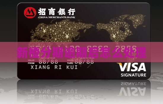 新橙分期逾期后怎么处理