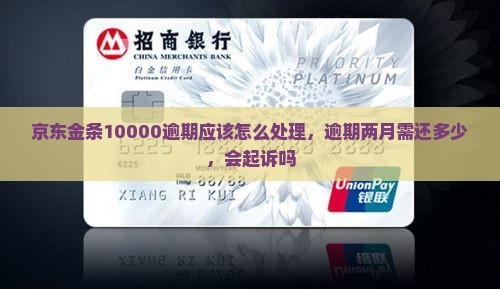 京东金条10000逾期应该怎么处理，逾期两月需还多少，会起诉吗
