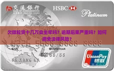 欠微粒贷十几万会坐牢吗？逾期后果严重吗？如何避免法律风险？