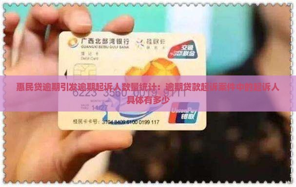 惠民贷逾期引发逾期起诉人数量统计：逾期贷款起诉案件中的起诉人具体有多少