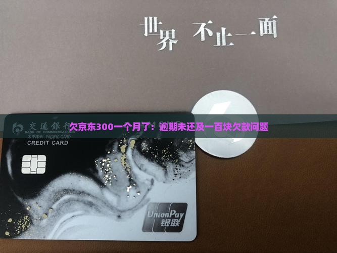 欠京东300一个月了：逾期未还及一百块欠款问题