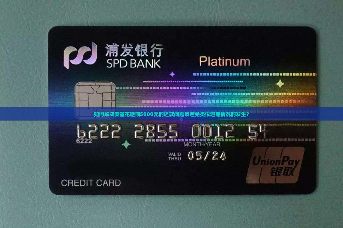 如何解决安鑫花逾期5000元的还款问题及避免类似逾期情况的发生？