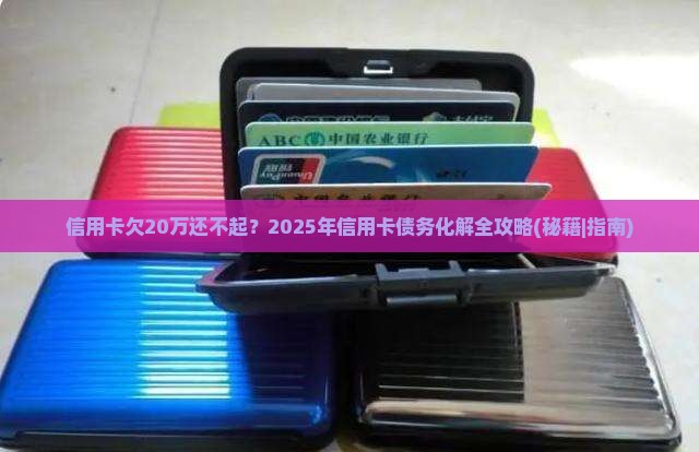 信用卡欠20万还不起办法