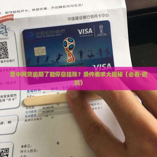晋中网贷逾期停息挂账申请条件有哪些要求