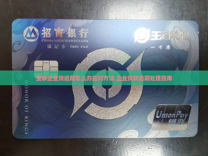 宝象企业贷逾期怎么办应对方法