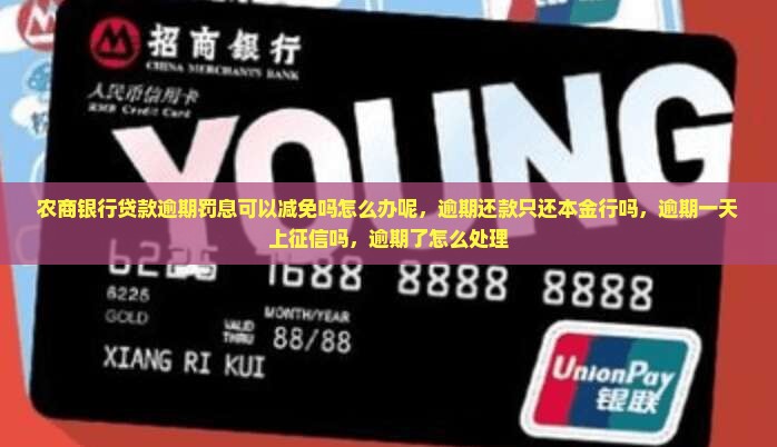 农商银行贷款逾期罚息可以减免吗怎么办呢