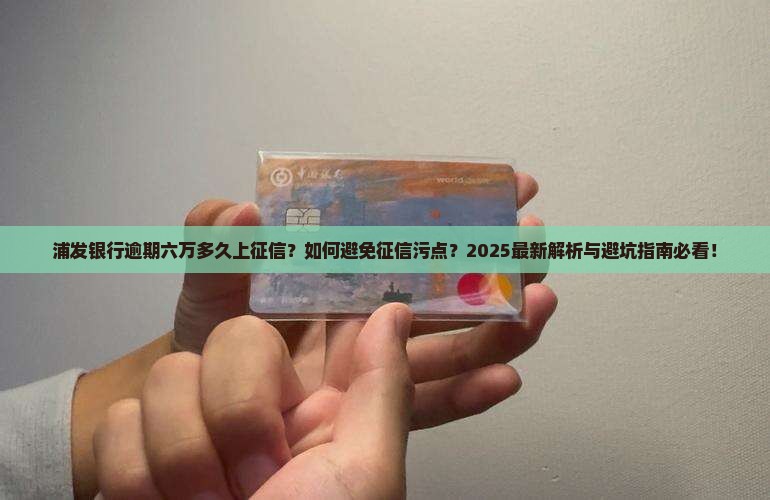 浦发银行逾期六万多久上征信怎么办理