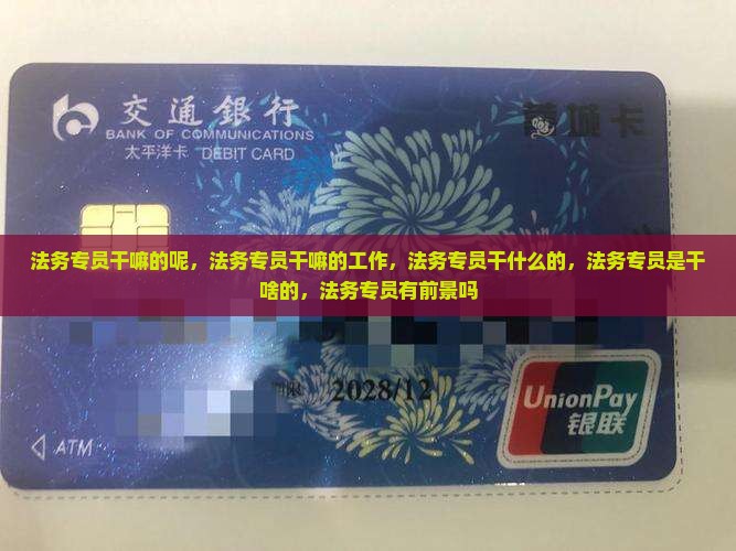 法务专员干嘛的