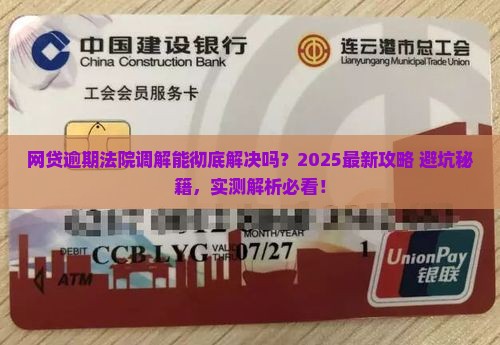 网贷逾期可以通过法院调解解决吗