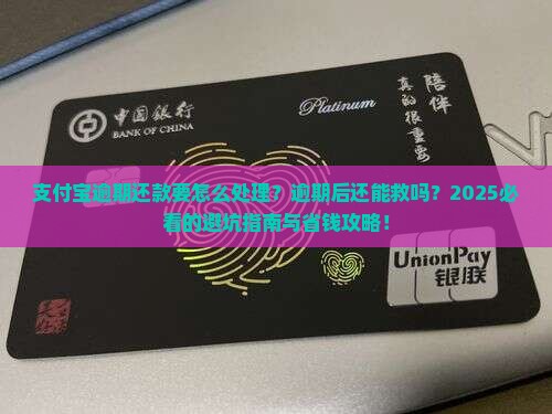 支付宝逾期还款要怎么处理