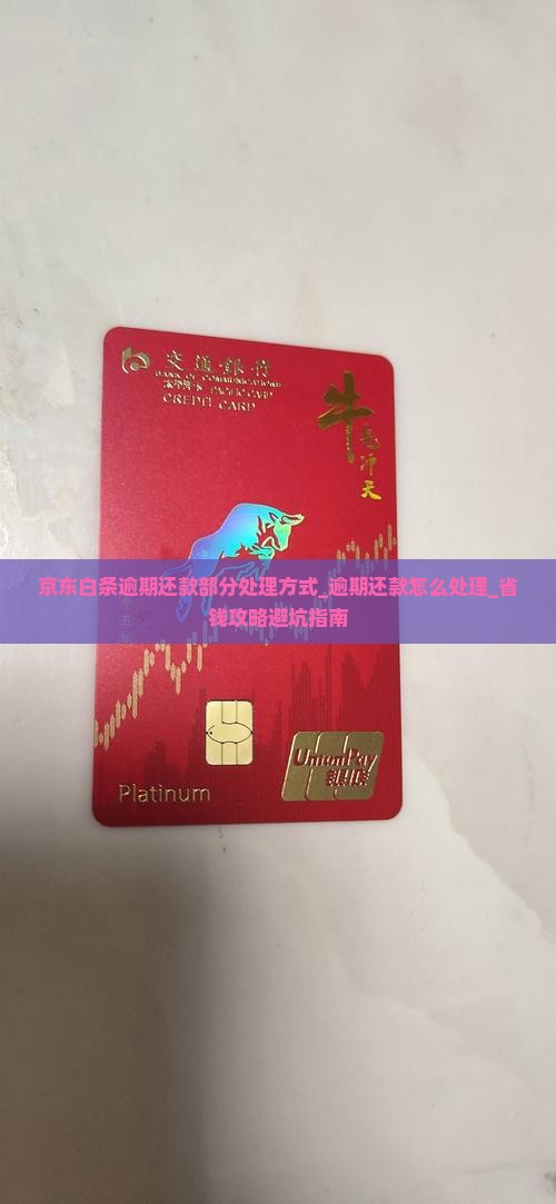 京东白条逾期还款部分处理方式
