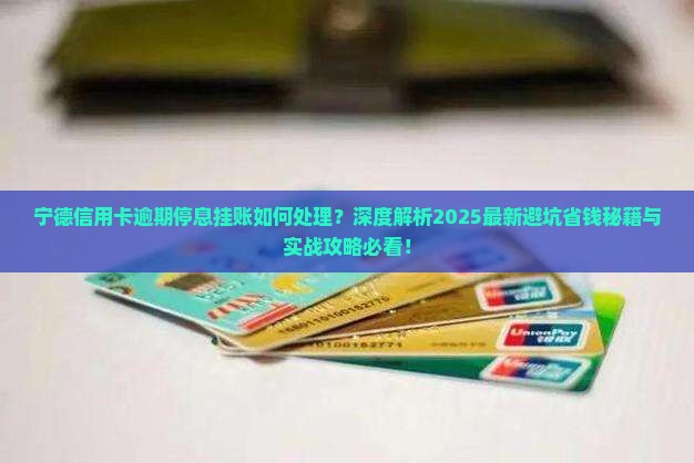 宁德信用卡逾期停息挂账如何处理