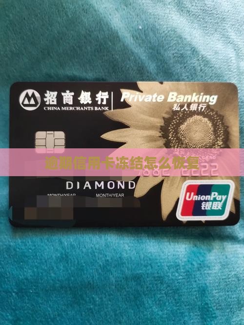 贷款逾期信用卡冻结怎么解冻
