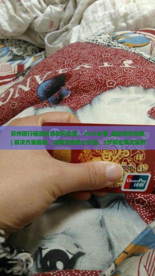 苏州银行催款应该如何处理