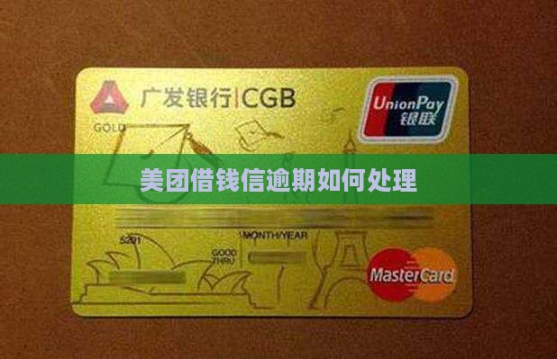 美团借钱信逾期如何处理