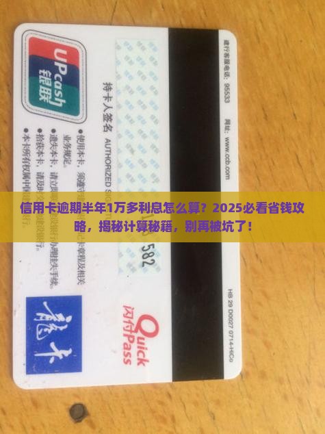 信用卡逾期半年1万多利息怎么算