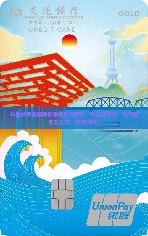 兴业消费金融有被单独起诉的么