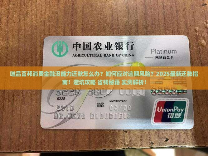 唯品富邦消费金融没能力还款怎么办有效方法