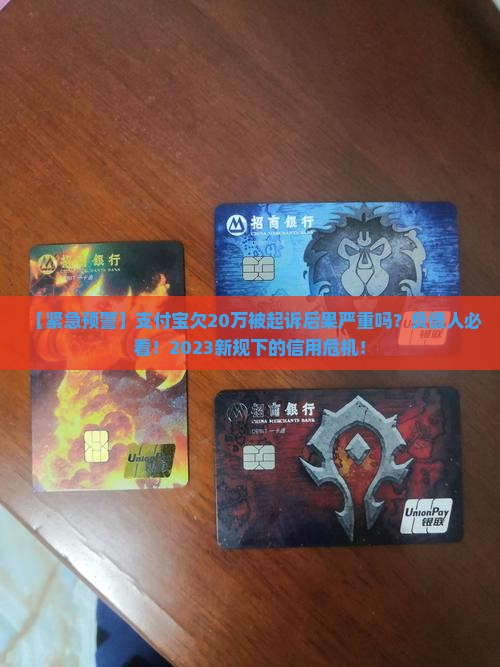 支付宝欠20万被起诉后果严重吗