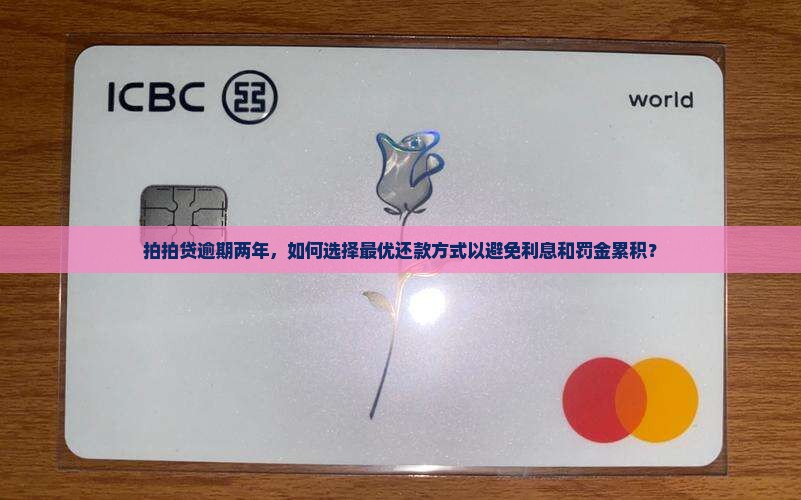 拍拍贷逾期两年，如何选择最优还款方式以避免利息和罚金累积？