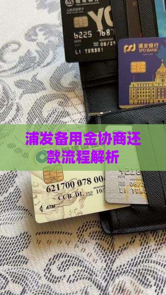 浦发备用金协商还款流程解析