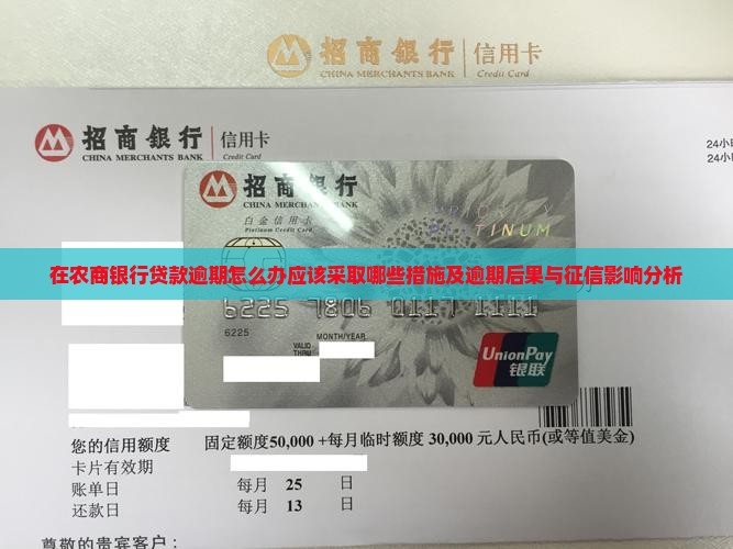 在农商银行贷款逾期怎么办应该采取哪些措施及逾期后果与征信影响分析