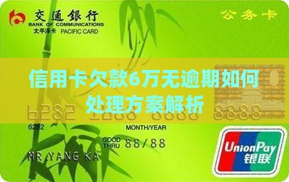 信用卡欠款6万无逾期如何处理方案解析