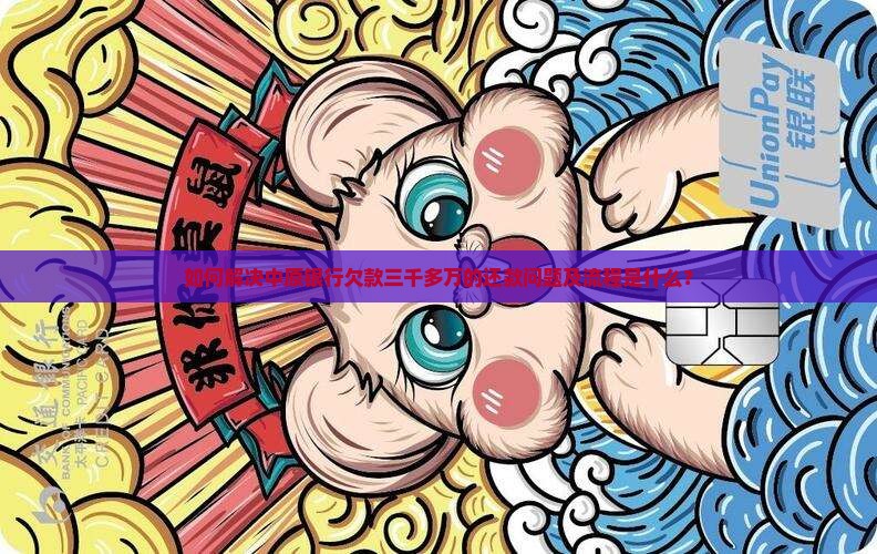 如何解决中原银行欠款三千多万的还款问题及流程是什么？