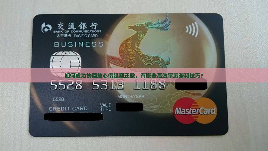 如何成功协商放心借延期还款，有哪些高效率策略和技巧？