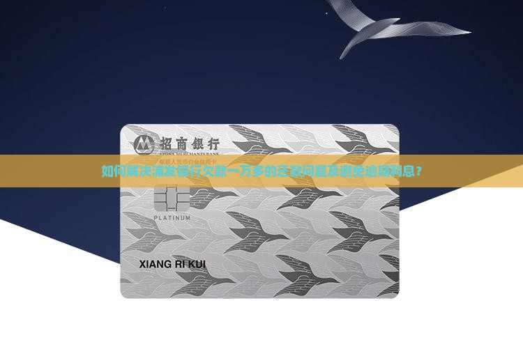 如何解决浦发银行欠款一万多的还款问题及避免逾期利息？