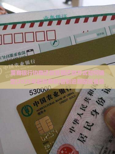 蒙商银行协商还款首期还款方式如何确定