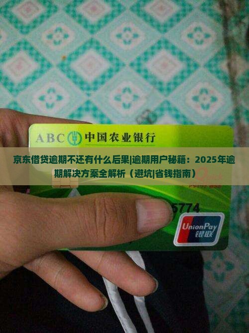 京东借贷逾期不还有什么后果如何应对