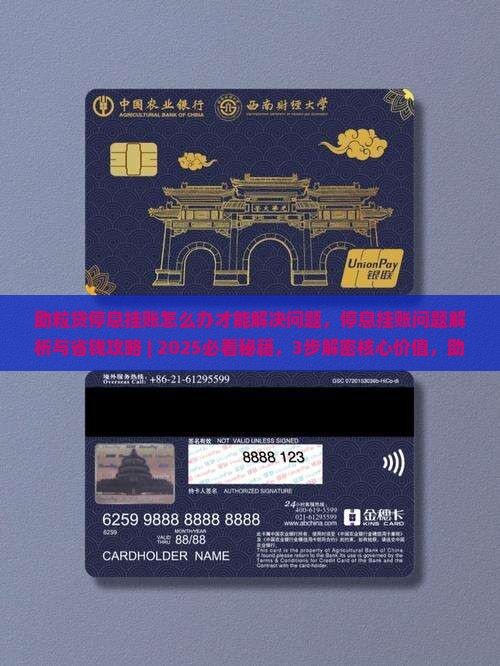 助粒贷停息挂账怎么办才能解决问题